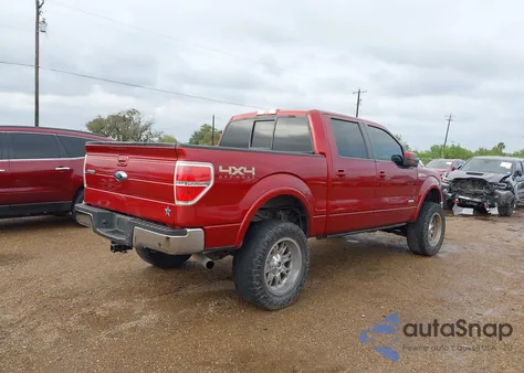 2013 Ford F-150 Lariat из США, поврежденный, VIN 1FTFW1ET0DFA73552